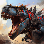 Mech War: Jurassic Dinosaur