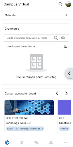 Android application Campus Virtual UPT screenshort