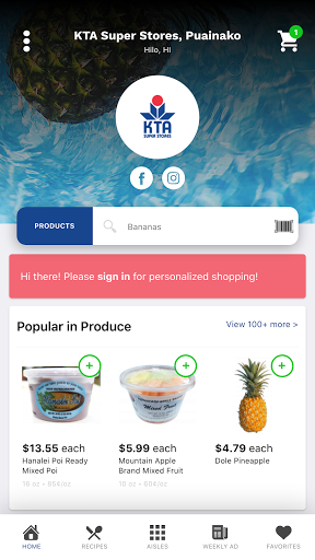 KTA Super Stores Screen 3