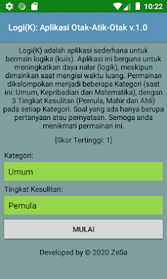 Logi(K): Aplikasi Otak-Atik-Ot - Screenshot 1