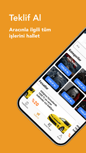 Android application Start A Car screenshort