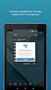 SurfEasy Secure Android VPN Screenshot