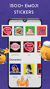 Captura de Pantalla 2 Emoji stickers for WhatsApp android