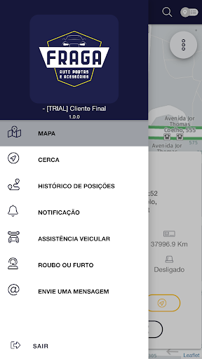 Android application Fraga Auto screenshort
