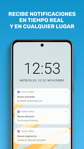 Android application myHotel APP screenshort