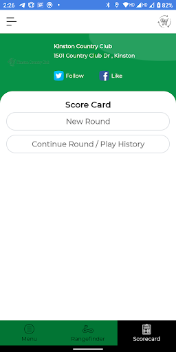 Kinston Country Club Screen 2