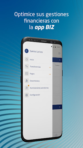 Android application BIZ screenshort