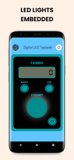 Simple LED Tasbeeh Counter Screen 2
