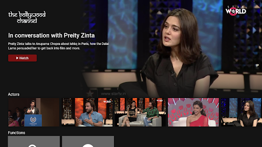 Android application The Bollywood Channel screenshort