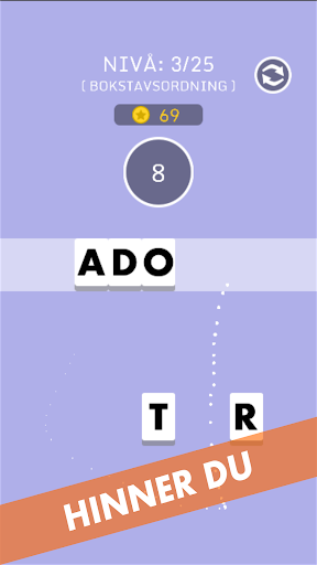 Alphagram - ordspel på svenska Screen 3