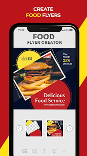Food Flyer Design Maker 1.2 APK screenshots 1