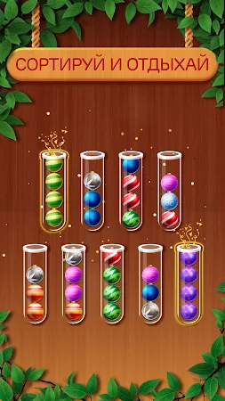 Game screenshot Woody Sort: Сортировать Мячи apk download