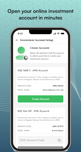 Android application SHREEJI WEALTH screenshort