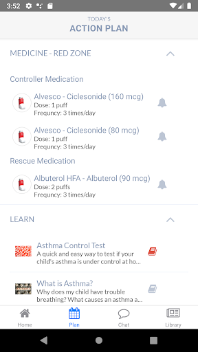 Curie Patient Platform Screen 2