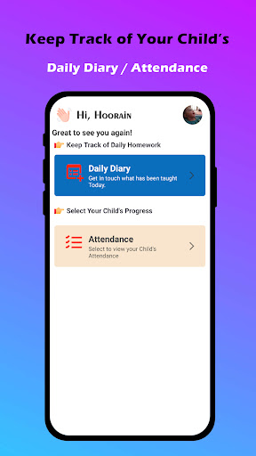 Android application D Student screenshort