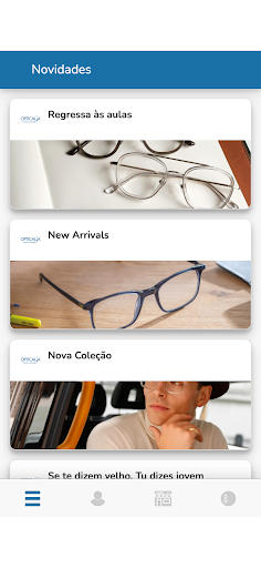 Android application Opticalia Taipas e Pevidém screenshort