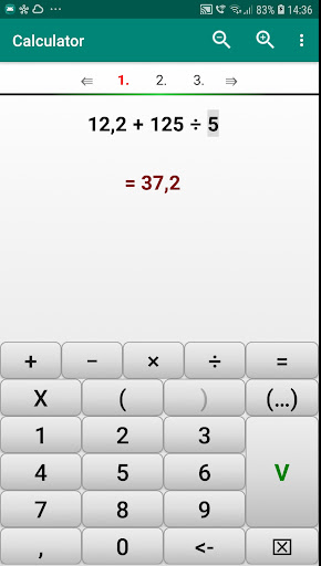 Android application Long Division & Multiplication screenshort