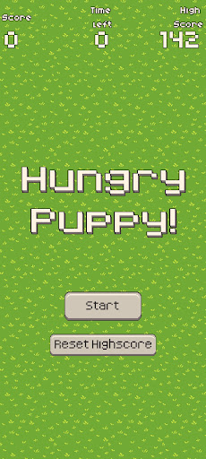 Android application Hungry Puppy screenshort