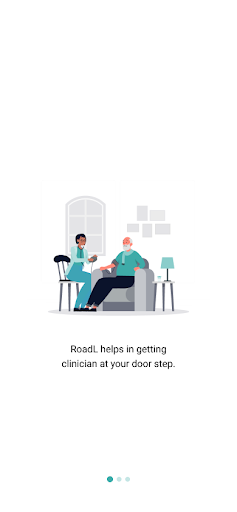Android application RoadL Patient screenshort
