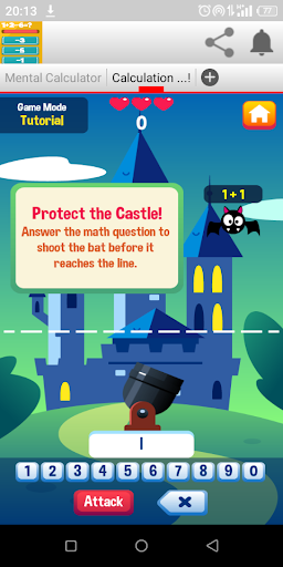 Mental Calculation Screen 2
