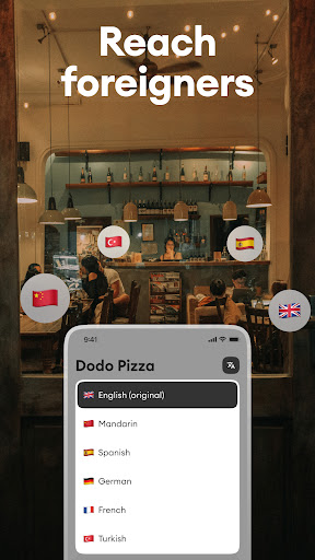 Screenshot of Menusa: online QR menu maker
