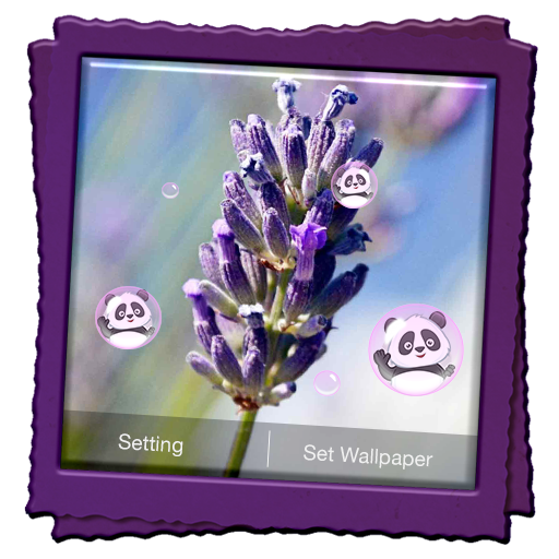Lavender Live Wallpaper logo