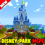 Cover Image of Download DisneyPark (Theme Park) for Minecraft PE 1.8 APK
