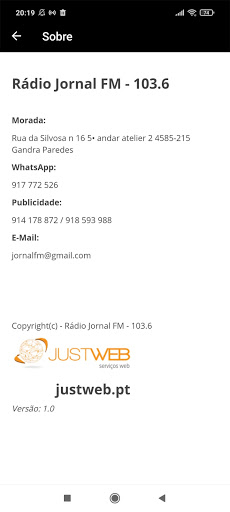 Rádio Jornal FM - Paredes Screen 2