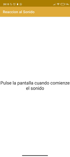Reaccion al Sonido