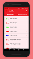 screenshot of Robi Vehicle Tracking
