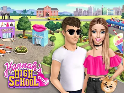 Juegos Para Niñas - Hanna's High School Crush - Videos Para Niñas 