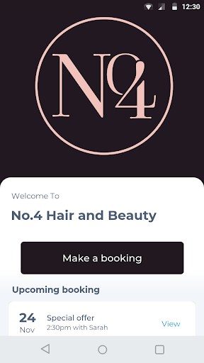 Android application No.4 Hair and Beauty screenshort
