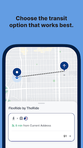 Screenshot of FlexRide by TheRide