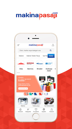 Android application Makina Pasajı screenshort