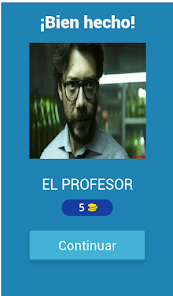 Screenshot 2 La Casa De Papel Characters android