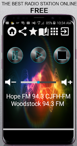 Android application Hope FM 94.3 CJFH-FM Woodstock screenshort