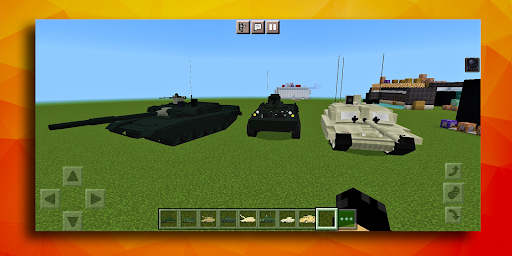 Android application War tanks Mod for Minecraft PE screenshort