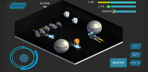 Space Shooter Rockets 3D Screen 2