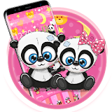 Pink Cute Lovely Panda icon