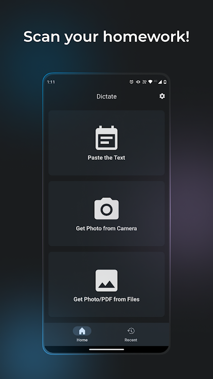 Dictate - Listen and Write - 1.5.2 - (Android)