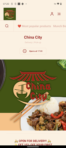 Android application China City screenshort