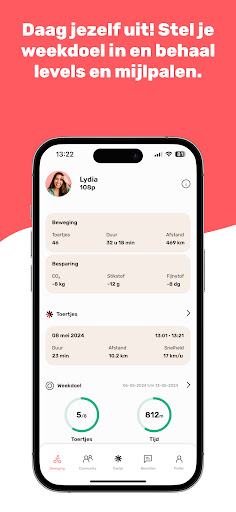 Android application Toertje screenshort