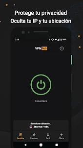 VPNhub: ilimitada y segura