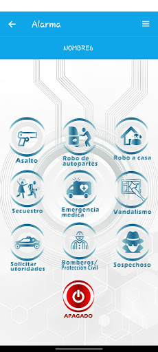 Android application Alarmas Grupo Item screenshort