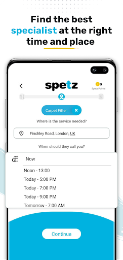 Spetz - Rated Specialists Now Screen 3