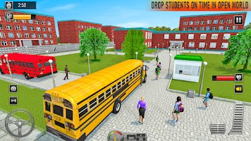 City School Bus Driving Game