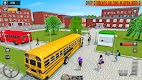 screenshot of School Bus Coach Driving Game