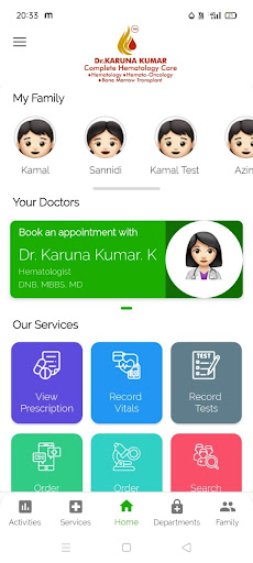 Dr.KK Hematology Care Screen 3
