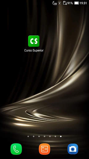 Android application Curso Superior screenshort