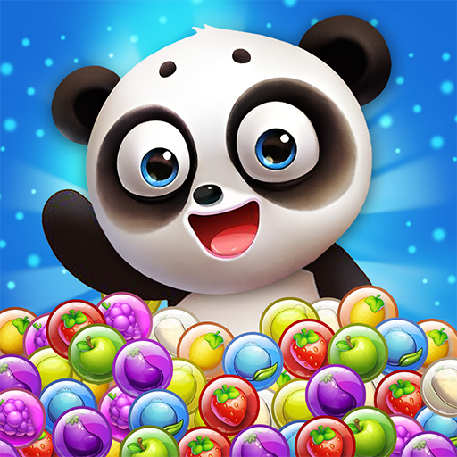 Panda Fruit Bubble Pop Shoot  Icon